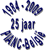 1984 - 2009  25 jaar  PIANC-België